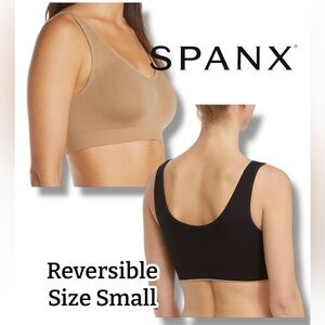 SPANX Breast of Both Worlds Reversible Comfort Bra Wireless Seamless SMALL